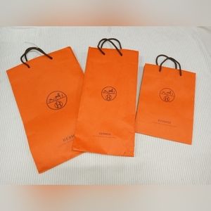 Hermes (3) shopping tote bags
